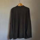 Mens Claiborne Mock Neck Silk Cashmere Sweater XL Vintage 1990s Mens Claiborne Mock Neck Silk Cashmere Sweater XL Vintage 1990s