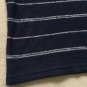 80s Vintage Esprit De Corps Cropped Top Fitted Split Neck Cotton Linen Knit 1980s 1990s
