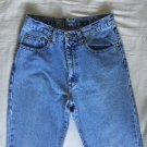 Vintage CALVIN KLEIN Jeans American Classic 5-Pocket Small Waist High-Waisted Distressed 1990s 27/30