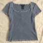 Vintage RALPH by Ralph Lauren Cap Sleeve French Terry T-Shirt