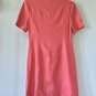 Vintage Double-Breasted Puff Sleeve Wrap Dress