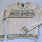 Vintage Fair Isle Wool Sweater Banana Republic