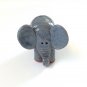 Cute Elephant Figurine Hand Crafted Vintage 80s England Ceramic Arts Minimalist