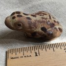 Spotted Frog Toad Fairy Garden Figurine Stoneware Ceramic Arts Vintage UK Spotted Frog Toad Fairy Garden Figurine Stoneware Ceramic Arts Vintage UK
