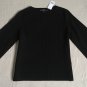 Banana Republic Simple Elegant Boxy Black Pullover Knit Top Minimalist Solid Color
