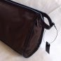 Y2K Sephora Large Toiletry Bag Makeup Case Vegan Chocolate Brown Unisex