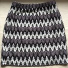 Pattern Skirt Stretch Mini Textured Pattern Skirt Stretch Mini Textured