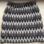Pattern Skirt Stretch Mini Textured
