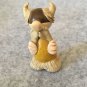 Vintage Asterix Inspired Mini Gaul or Viking Figurine OOAK