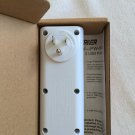 New Poweriver Surge Protector Wall Mount Rotating Plug 6 AC Outlets 3 USB Charger PW-503 White