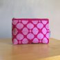 Two Makeup Bags Groovy Retro Clinique x Jonathan Adler Avant Garde Print Pink