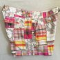 Women's Preppy Patchwork Plaid Shorts 5" Inseam