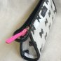 Kate Spade Long Cosmetic Case Paris Black Bows East West Heddy