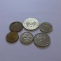 Vintage Coins Germany Silver Marks Pfennig 1970s 1980s 1990