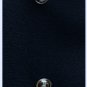 Zara Navy Wool Pea Coat Gold Buttons 9787/201 NEW Lined Walking Length