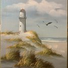 Original Oil Painting on Canvas Coastal Dunes Signed by Artist Danil Original Oil Painting on Canvas Coastal Dunes Signed by Artist Danil