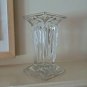 Architectural Lead Crystal Vase Prism Column Decor Vintage Partylite Germany
