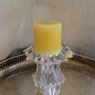 Multi-Purpose Starburst Lead Crystal Vase & Votive & Pillar Candle Holder Made in Germany