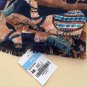 J McLaughlin Wool Scarf Wrap Neo Bakara The Reed Scarf NWT