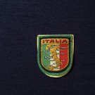 ITALY Sew On Shield Patch Woven Layered Felt and Embroidered Vintage Travel 70s 80s ITALY Sew On Shield Patch Woven Layered Felt and Embroidered Vintage Travel 70s 80s