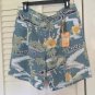 Women's Tommy Bahama Flowy Silk Shorts Resort Collection Ocean Blue