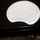 PORCELAIN OF WHITE SOAP DISH # 6519 MADE IN ITALY