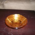 VINTAGE AMBER GLASS BOWL