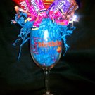 Wine Glass Candy Bouquet
