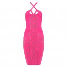 Cloverl Mariana Strappy Bandage Dress Two colors Free Global Shipping