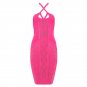 Cloverl Mariana Strappy Bandage Dress Two colors Free Global Shipping