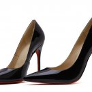 Cloverl Classic Jane Pump in Patent leather