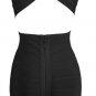 Cloverl Vanesaa Deep V Backless Bandage Dress, 2 options