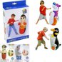 3D Bop Bag/Roly-Poly/Tumbler Toy Kid Inflatable Boxing Stand-Up Punching Dummy