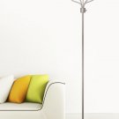 Modern Home Designer Medusa Silver Floor Lamp Multicolor Acrylic Shades Stylish
