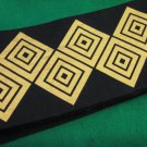 Vintage Japanese Geometric Design Obi Table Runner