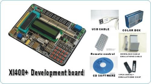 Xl400 Atmel 8051 Microcontroller Kits Kit Mcu Development Demo Board System 1323