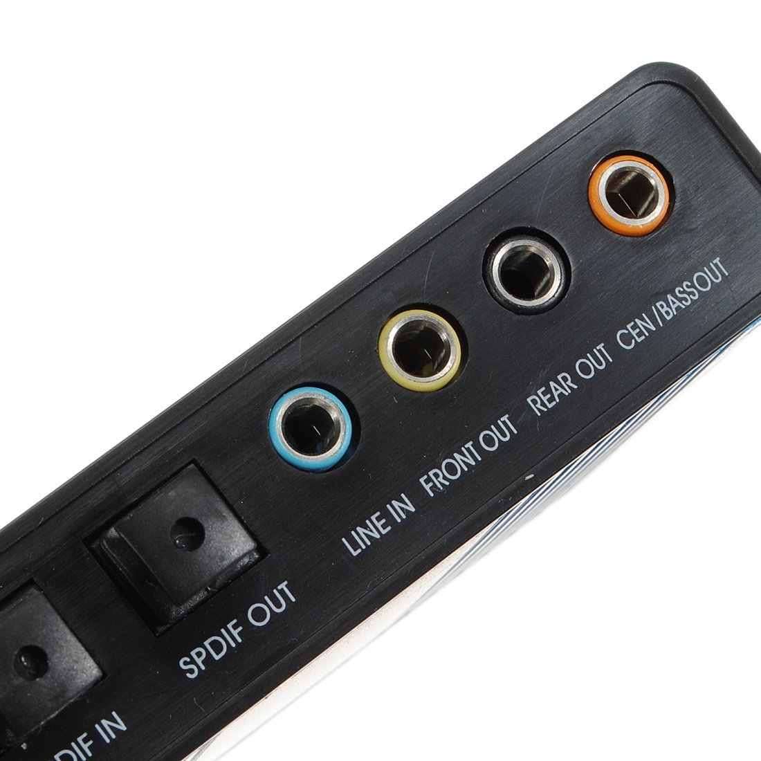 USB External Sound Card 5.1 Surround Adapter Audio S / PDIF for Laptop PC XP Win7