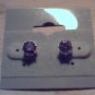 Silver Amethyst Solitaires