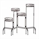 4-TIER METAL PLANT STAND