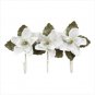 MAGNOLIA CLOTHES HOOK WALL PLAQUE