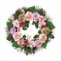 ROSE HYDRANGEA MIXED WREATH