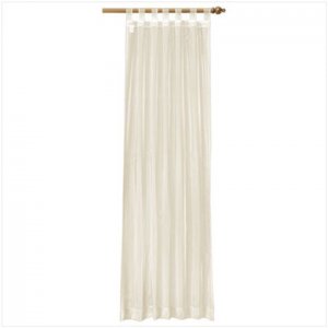 BEIGE WINDOW CURTAIN