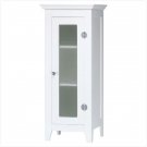 WOOD CABINET WITH GLASS DOOR