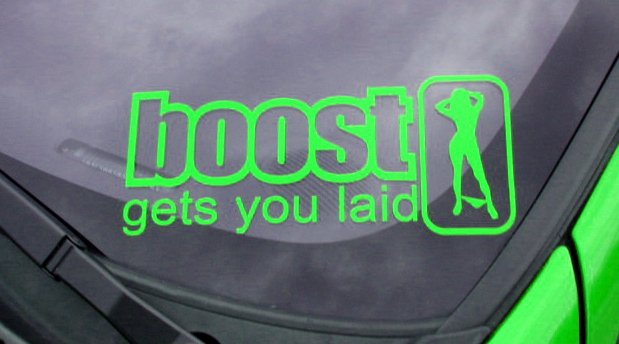 Boost Gets You Laid Decal Srt 4 Gtp Turbo Supercharged