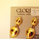 gold finish drops