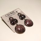Silver cast w/ purple appoxy