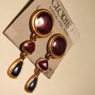 gold cast w/ maroon & blue appoxy