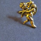 Gold cast angel pin