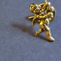 Gold cast angel pin