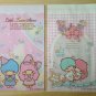 one set Little twin stars Angle Fairy bag for gift - pink Gingham
